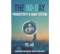 The 90-Day Productivity & Habit System: workbook turns overwhelming goals into small, doable daily actions - backed by psychology, habit-science, and accountability tracking.