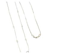 The 925 silver necklace features a simple style and charm. The geometric pendant necklace is a birthday party gift for women and a beautiful piece of jewelry, One Size, agate