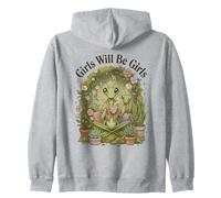 Thé à Boire Floral Girls Will Be Will Girls Praying Mantis Sweat à Capuche