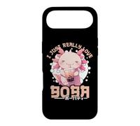 Thé à Bulles Axolotl Boba Tea Kawaii Axolotl Anime Neko Coque pour iPhone Air