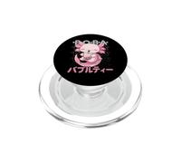 Thé à Bulles Axolotl Boba Tea Kawaii Axolotl Anime Neko PopSockets PopGrip pour MagSafe