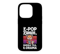 Thé à Bulles K-Pop Ramen K-Dramen K-Drama Kawaii K-Pop Anime Coque pour iPhone 14 Pro