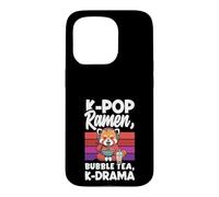 Thé à Bulles K-Pop Ramen K-Dramen K-Drama Kawaii K-Pop Anime Coque pour iPhone 15 Pro