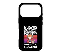Thé à Bulles K-Pop Ramen K-Dramen K-Drama Kawaii K-Pop Anime Coque pour iPhone 17 Pro