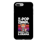 Thé à Bulles K-Pop Ramen K-Dramen K-Drama Kawaii K-Pop Anime Coque pour iPhone 7 Plus/8 Plus