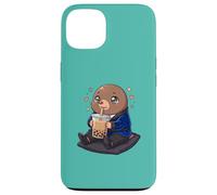 Thé à Bulles Kawaii Cute Mole Boba Coque pour iPhone 13