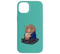 Thé à Bulles Kawaii Cute Mole Boba Coque pour iPhone 14 Plus
