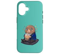 Thé à Bulles Kawaii Cute Mole Boba Coque pour iPhone 16