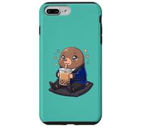 Thé à Bulles Kawaii Cute Mole Boba Coque pour iPhone 7 Plus/8 Plus