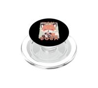Thé à Bulles Kawaii Fox Boba Anime Fox Loving Neko PopSockets PopGrip pour MagSafe