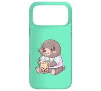 Thé à Bulles Kawaii Mole Boba Cute Coque pour iPhone 17 Pro Max