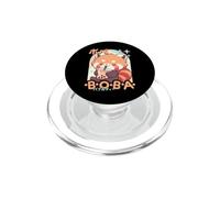 Thé à Bulles Kawaii Red Panda Boba Anime Red Panda Loving Bubble Tea Neko PopSockets PopGrip pour MagSafe
