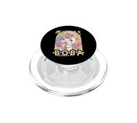 Thé à Bulles Kawaii Unicorn Boba Anime Unicorn Loving PopSockets PopGrip pour MagSafe