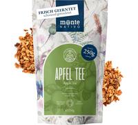 Thé À La Pomme (250g)-Infusion Pomme En Vrac-Fruchttee Naturel Sans Additifs-Apfel Eistee À Boire Chaud Ou Glacé-Saveur Fruitée Et Pure