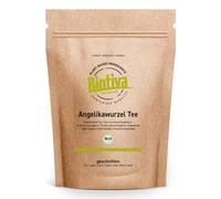 Thé à la racine d'angélique bio 100g - Angelica Archangelica - Angélique - Mis en bouteille et contrôlé en Allemagne - Biotiva