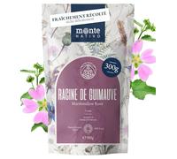 Thé à la racine de guimauve Monte Nativo (300 g) - Racine de guimauve séchée délicatement - Thé en vrac 100 % naturel et sans additifs - Tisane aromatique pour une délicieuse infusion