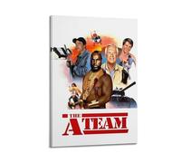 The A-Team 1 Poster sur toile pour chambre à coucher, bureau, chambre, cadeau 50 x 75 cm