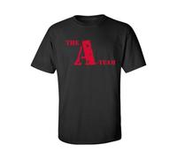 The A Team Retro TV Series Mr. T Words Only Men's T Shirt Black S