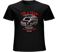 The A Team Van Funny 80'S TV Program Show Mens T Shirt Printed Graphic Top Unisex Tee Black M