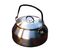 Thé à thé en acier inoxydable | 200g de chauffe-eau compacte | 13.5x7.5x13.5cm | Parfait pour la cuisine, le bureau, les voyages, pour le café et la préparation des boissons, le camping et