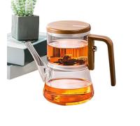 Thé à thé, enchante théière, 5,90 pouces Contrôle de presse Théâtre Enchanted - Théâtre en verre magnétique à haute température Borosilicate Borosilicate Glass Élégant conception parfaite pour la mais
