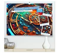 The abstract world of timepiece (High Quality Premium Wall Calendar 2026 DIN A2 landscape),CALVENDO 12 Month Wall Calendar: Immerse yourself in the fascinating world of time