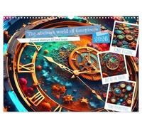 The abstract world of timepiece (Wall Calendar 2026 DIN A3 landscape), CALVENDO 12 Month Wall Calendar: Immerse yourself in the fascinating world of time
