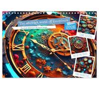 The abstract world of timepiece (Wall Calendar 2026 DIN A4 landscape), CALVENDO 12 Month Wall Calendar: Immerse yourself in the fascinating world of time