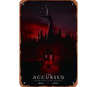 The Accursed - Plaque en métal - 20,3 x 30,5 cm - Décoration murale rétro vintage