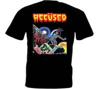The Accused The Return of Martha Splatterhead V1 T Shirt Graphic Unisex Tee Black M