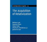 The Acquisition of Relativization