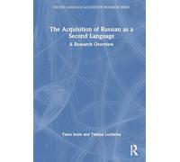 The Acquisition of Russian as a Second Language