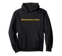The Act of Creation is Divine Sweat à Capuche
