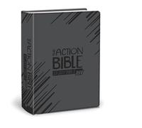 The Action Bible Study Bible ESV: English Standard Version, Virtual Leather, Slate Gray