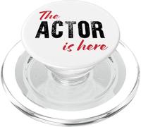 The Actor is Here - Drôle PopSockets PopGrip pour MagSafe