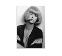 The Actress Mireille Darc Poster (25) Impression sur toile Décoration murale