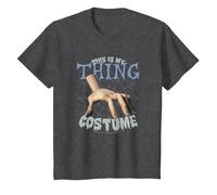 The Addams Family 2 Halloween This is My Thing Costume T-Shirt, Enfant, Chiné Foncé, 10 Ans