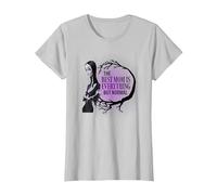 The Addams Family Animated Films - Fête des Mères Morticia T-Shirt, Femme, Argent, M