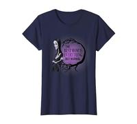 The Addams Family Animated Films - Fête des Mères Morticia T-Shirt, Femme, Bleu Marine, 3XL