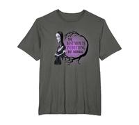 The Addams Family Animated Films - Fête des Mères Morticia T-Shirt, Homme Grandes Tailles, Asphalte, 4X Tall