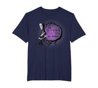 The Addams Family Animated Films - Fête des Mères Morticia T-Shirt, Homme Grandes Tailles, Bleu Marine, 2X Tall