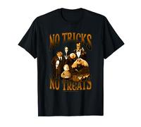 The Addams Family Halloween No Tricks No Treats Group Poster T-Shirt
