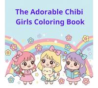 The Adorable Chibi Girls Coloring Book: 50+ Pages of Kindness, Good Habits, and Wholesome Daily Activities for Kids: A Fun Anti-Stress & Focus Activity Book for Girls Ages 6-10