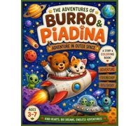 The Adventures of Burro & Piadina:: A Story & Coloring Book : Adventure In Outer Space
