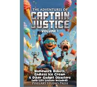The Adventures of Captain Justice: Volume 1: Homework Robots, Endless Ice Cream & Other Gadget Disasters (with Life Lessons Included!)