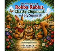 The Adventures of Robba Rabbit, Chatty Chipmunk, and Sly Squirrel: A Garden Tale of Friendship and Mischief