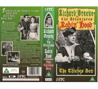 The Adventures Of Robin Hood - The Thieves Den [VHS] [Import anglais]