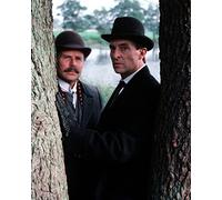 The Adventures of Sherlock Holmes (TV) Edward Hardwicke, Jeremy Brett Photo 25,4 x 20,3 cm