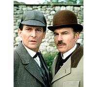 The Adventures of Sherlock Holmes (TV) Jeremy Brett, David Burke Photo 25,4 x 20,3 cm
