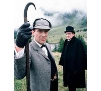 The Adventures of Sherlock Holmes (TV) Jeremy Brett Photo 25,4 x 20,3 cm